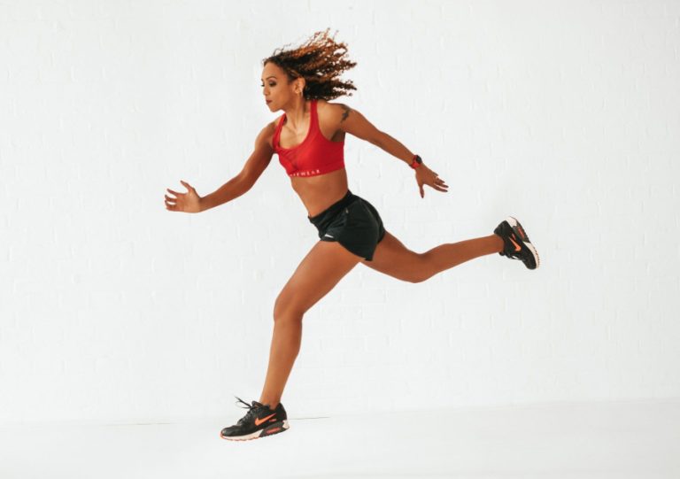 Melissa Neill jumping